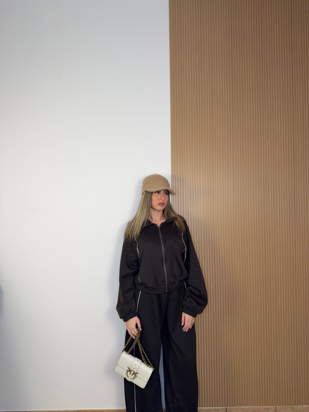 coordinato winnie marrone
