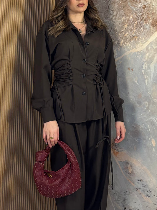 COORDINATO BORA MARRONE