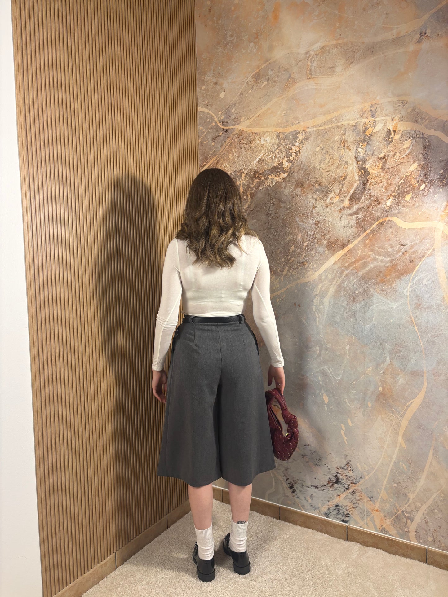 MAGLIA INTRECCIO BIANCA