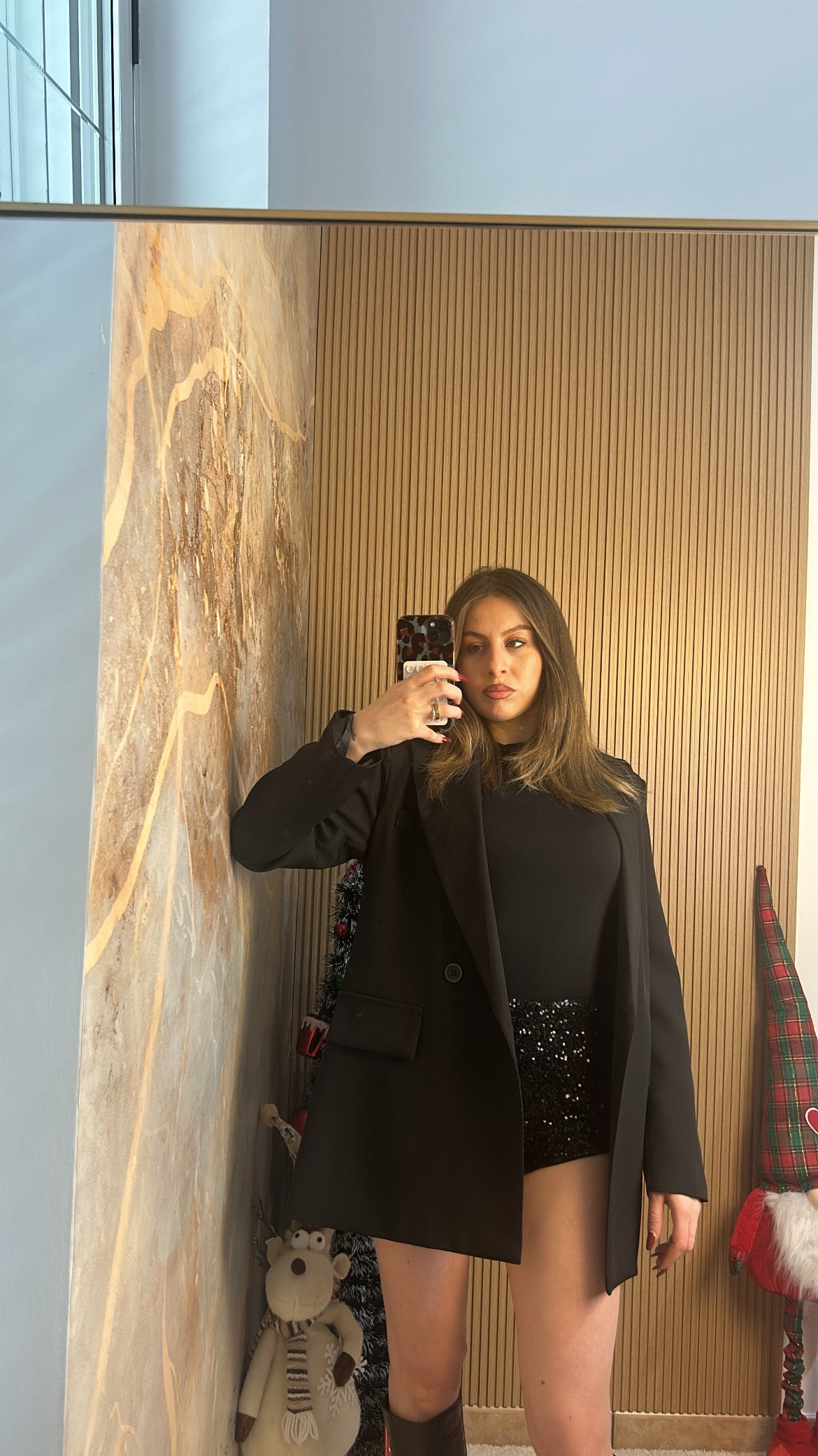 CULOTTE PAILLETTES NERA