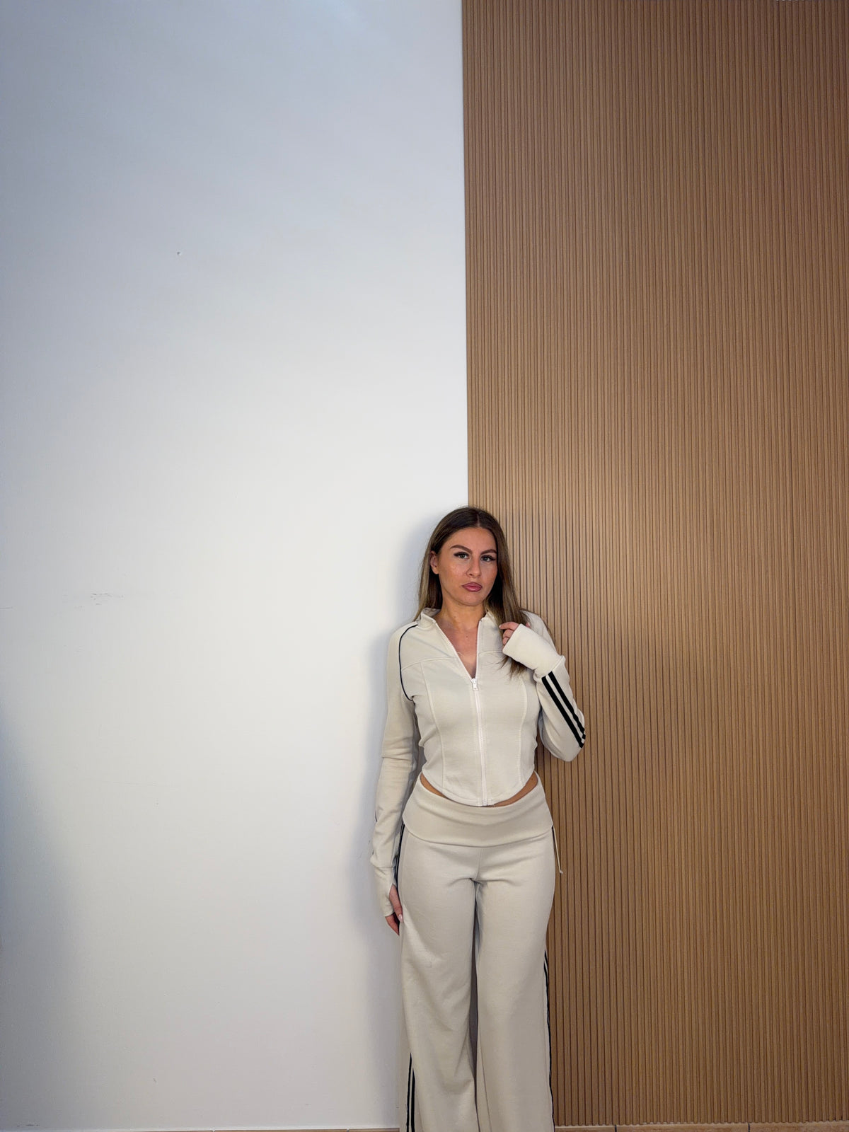 coordinato leonie panna