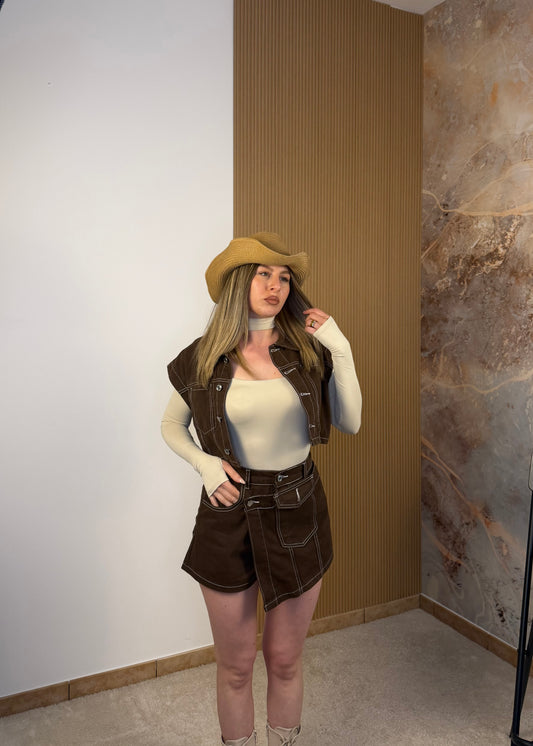 COORD TEXAS MARRONE