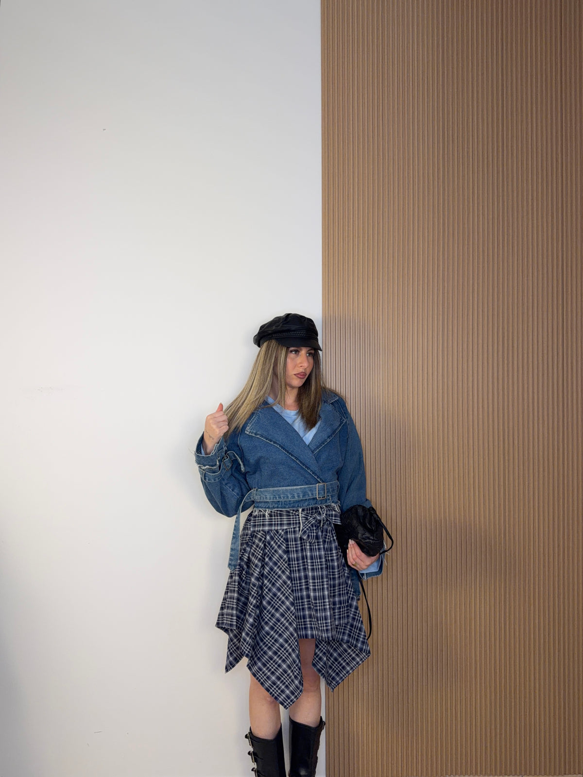 trench denim