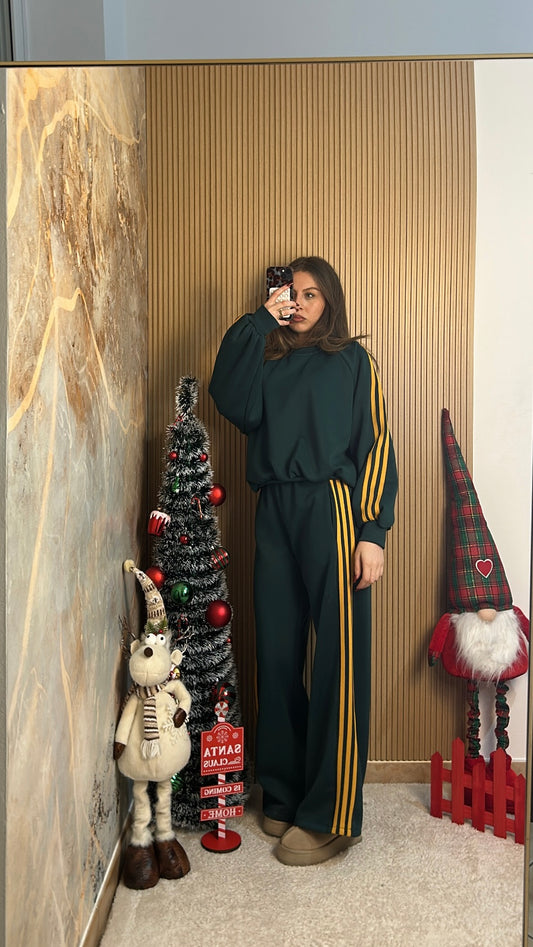 TUTA ADID*S VERDE E GIALLA