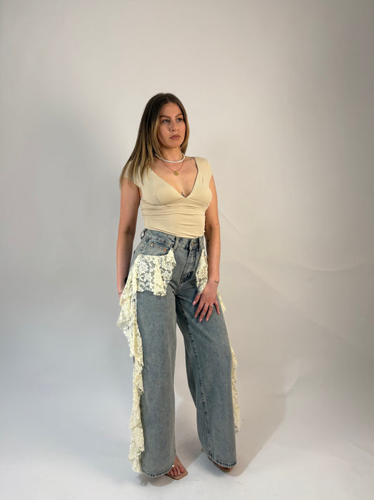 Jeans Macramè