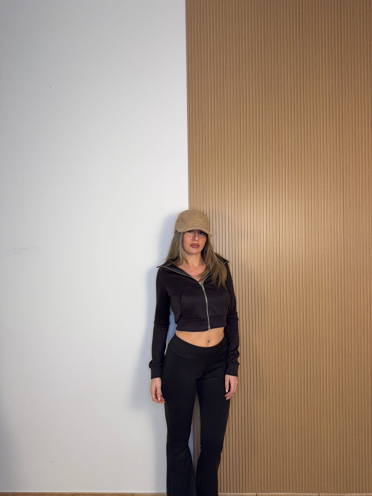coordinato space girl marrone