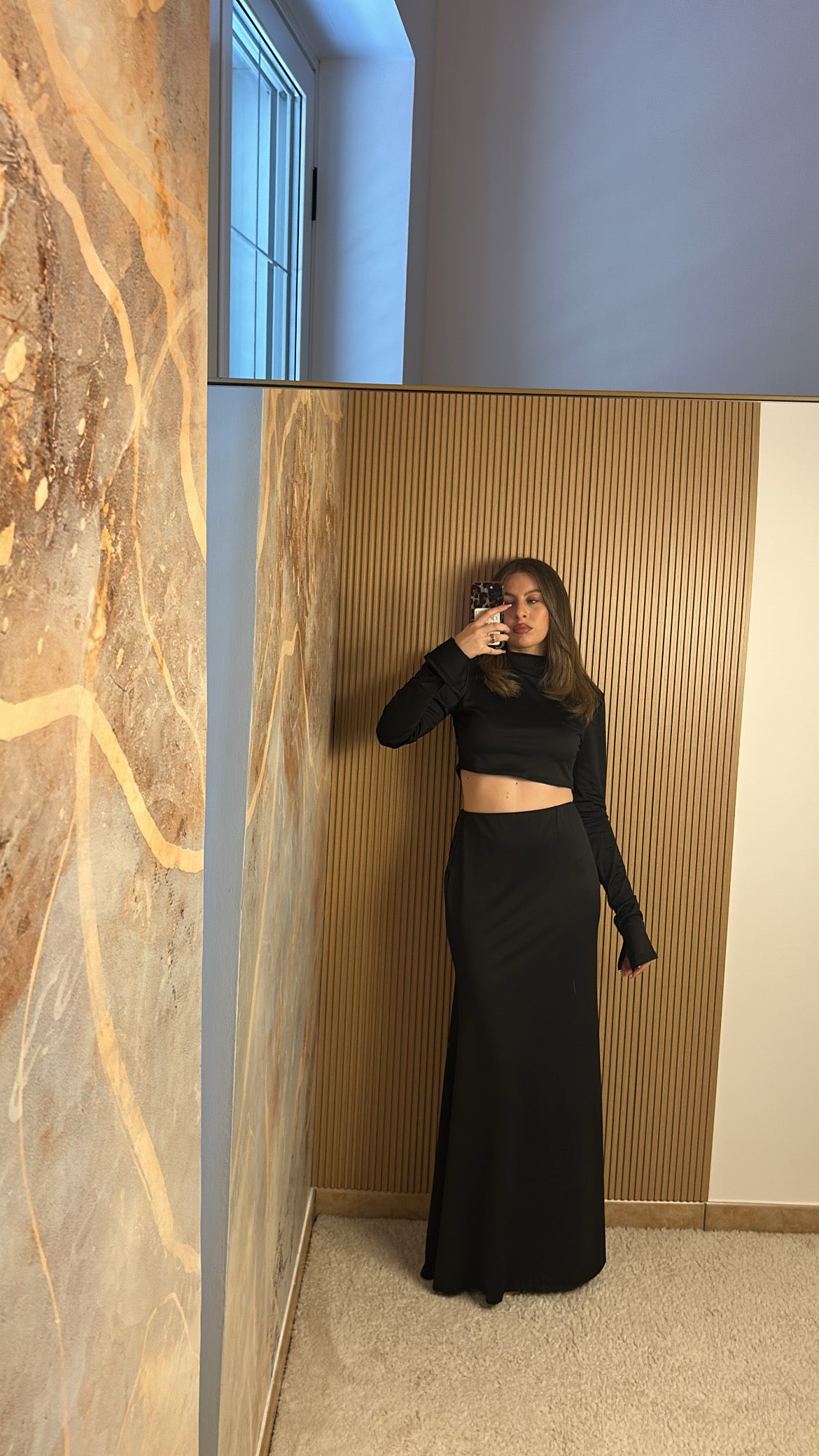 COORDINATO DESIDERIO NERO