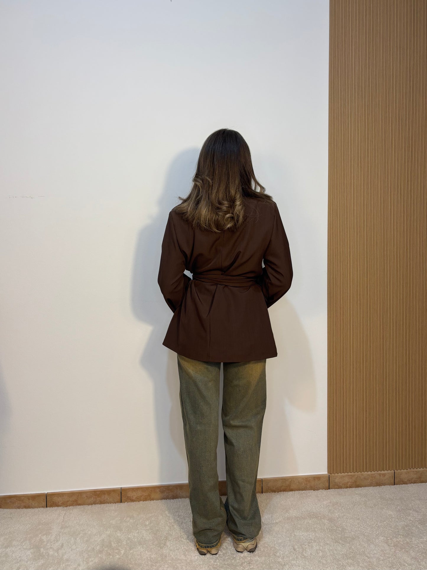 BLAZER OFFICE MARRONE