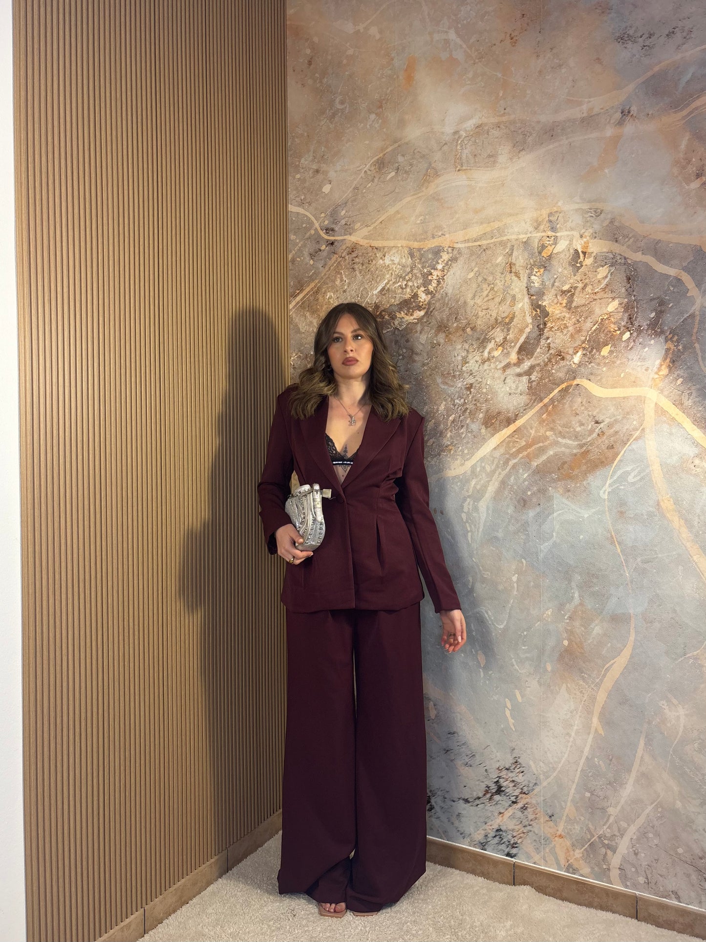 TALLIEUR LENA BORDEAUX