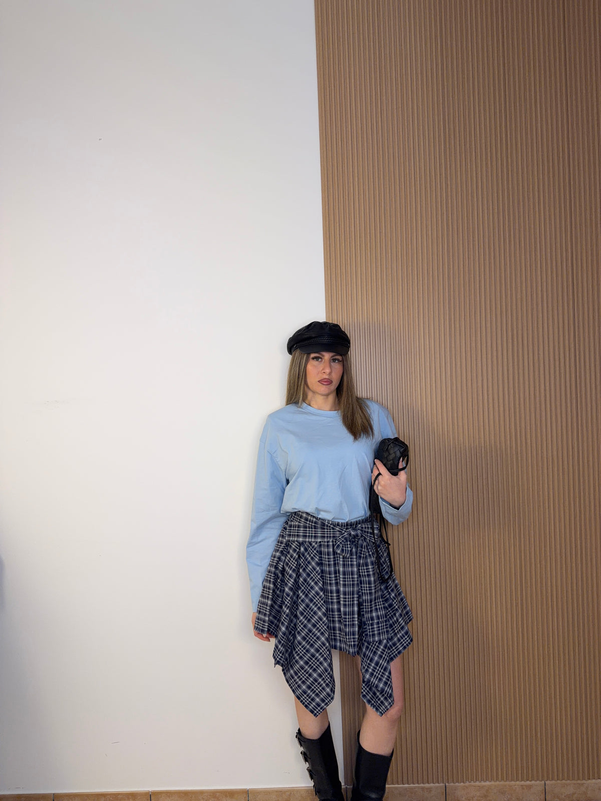 maglia over azzurra