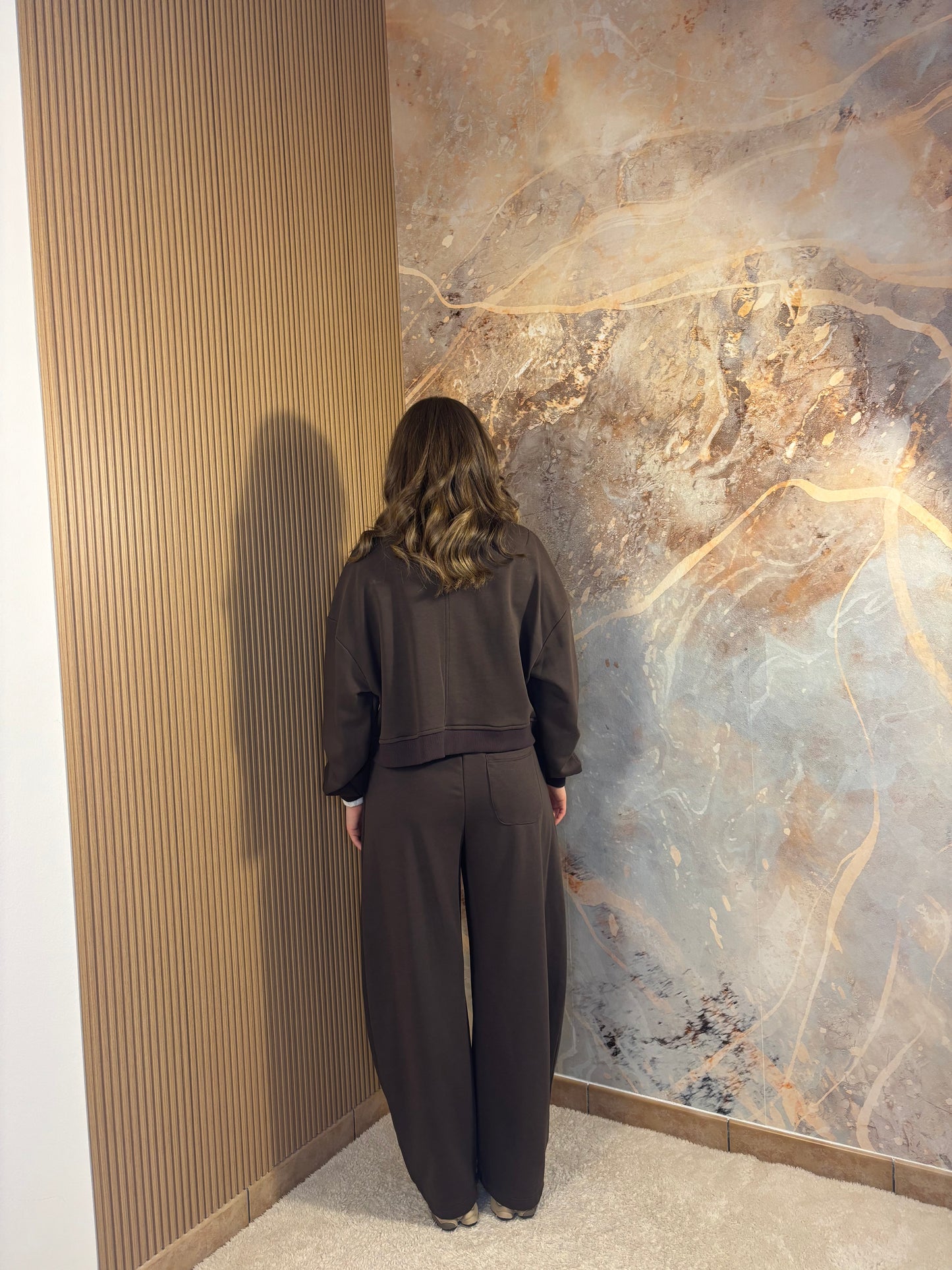 COORDINATO LENNY MARRONE