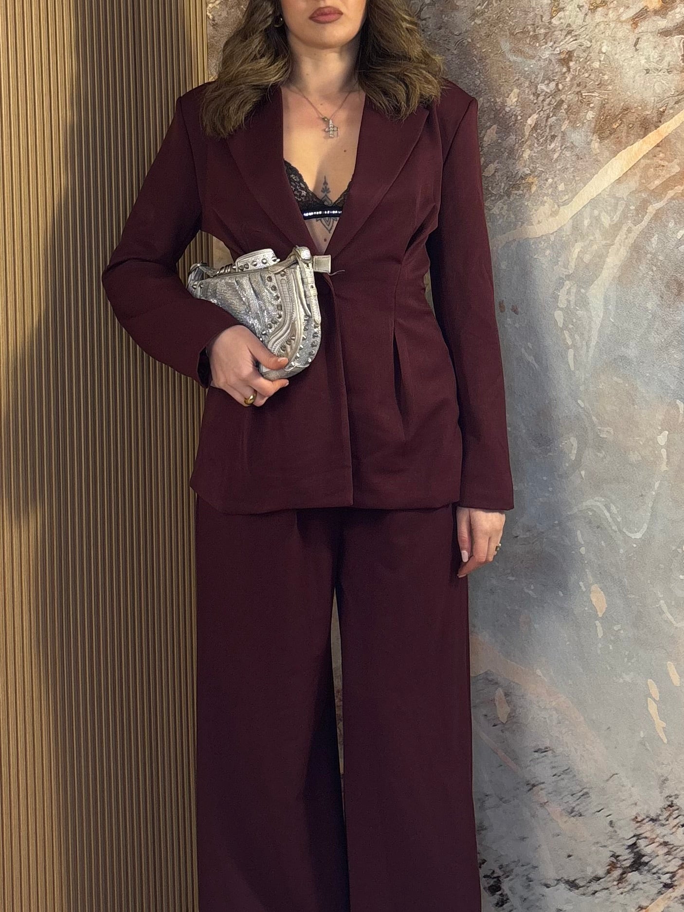 TALLIEUR LENA BORDEAUX