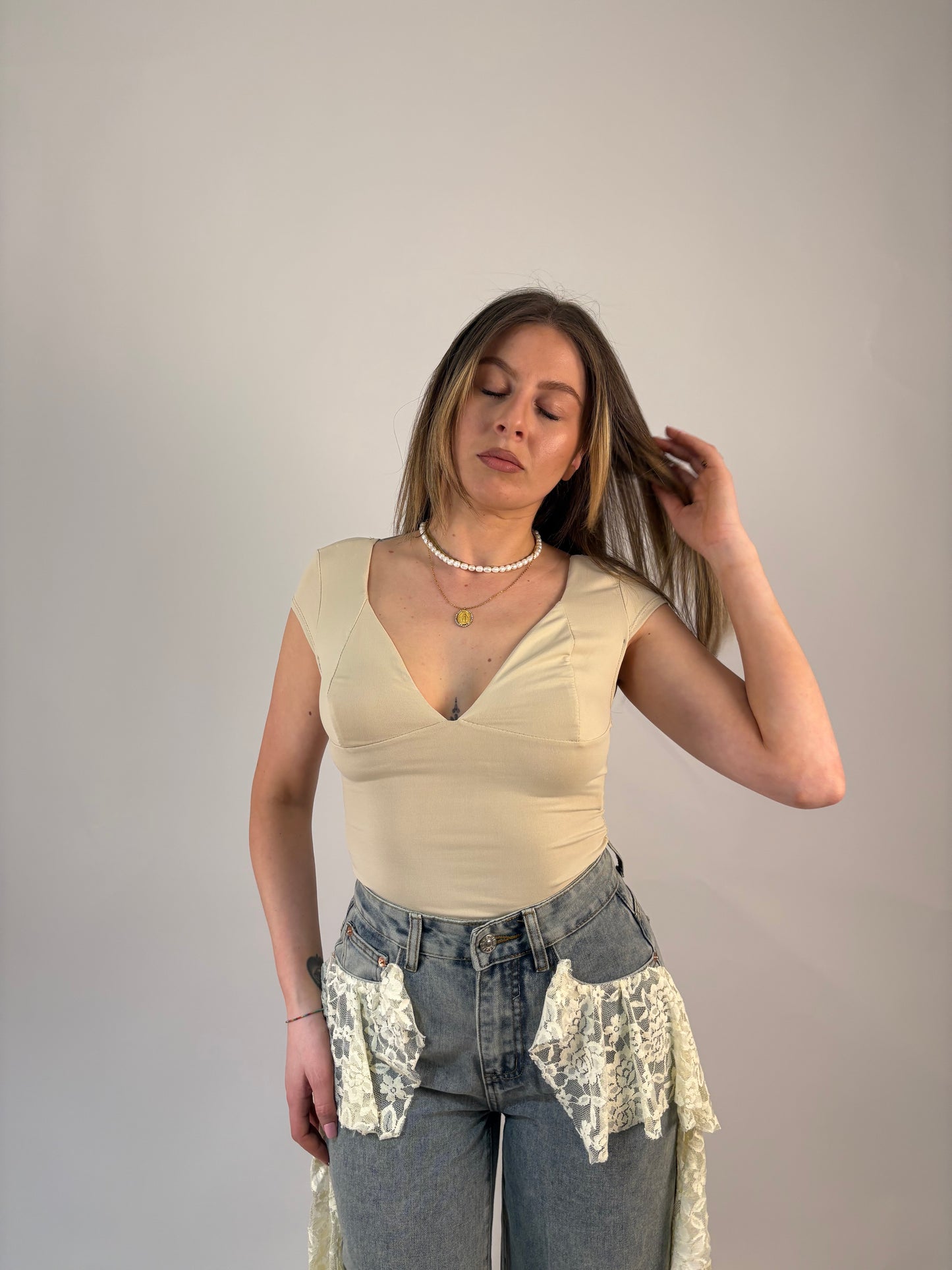 Jeans Macramè