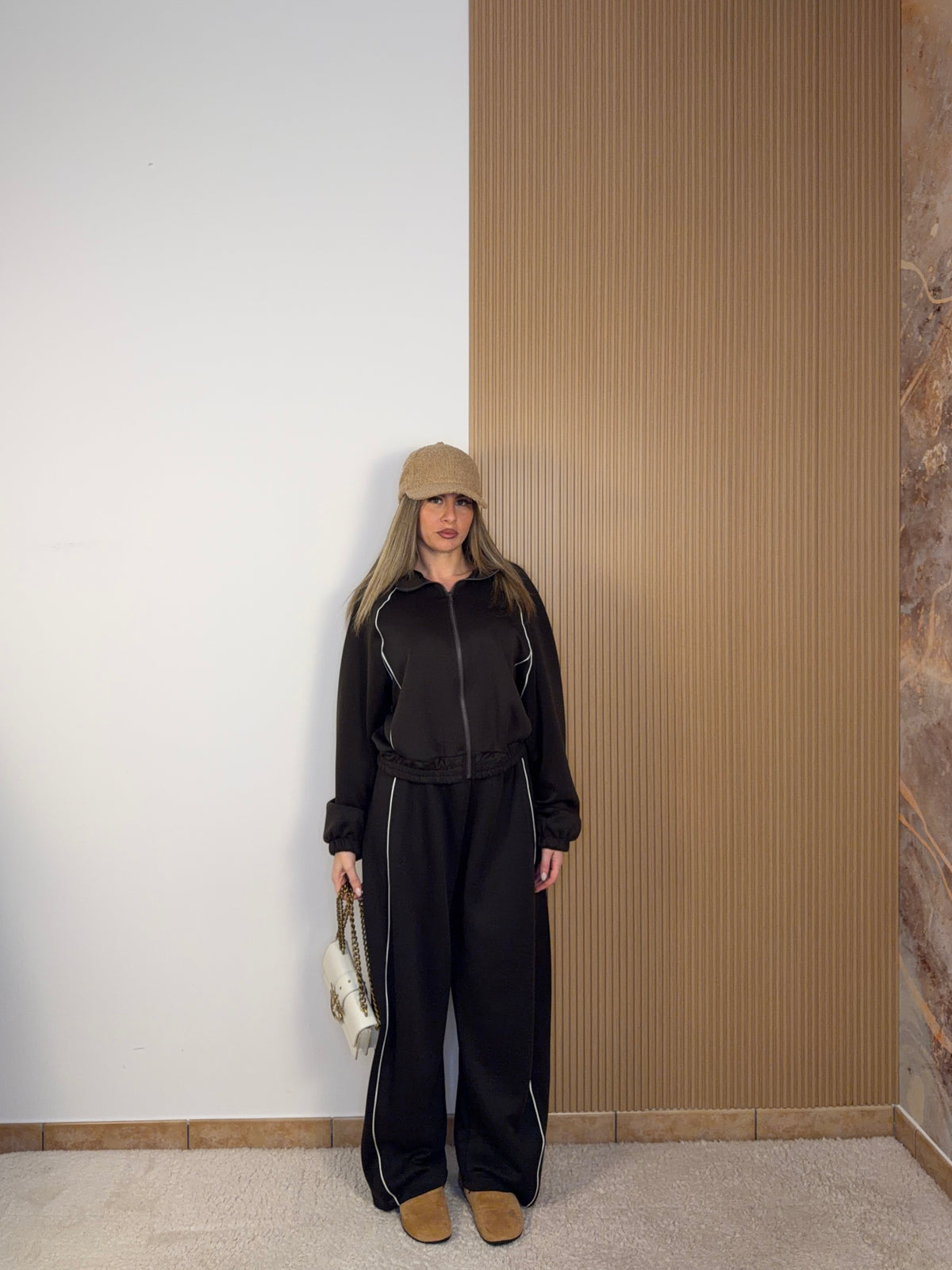 coordinato winnie marrone