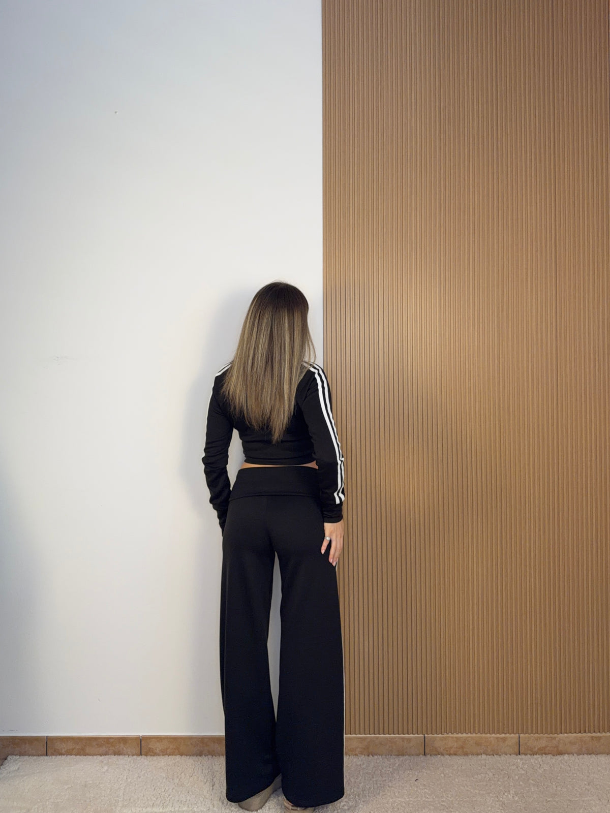 coordinato leonie marrone