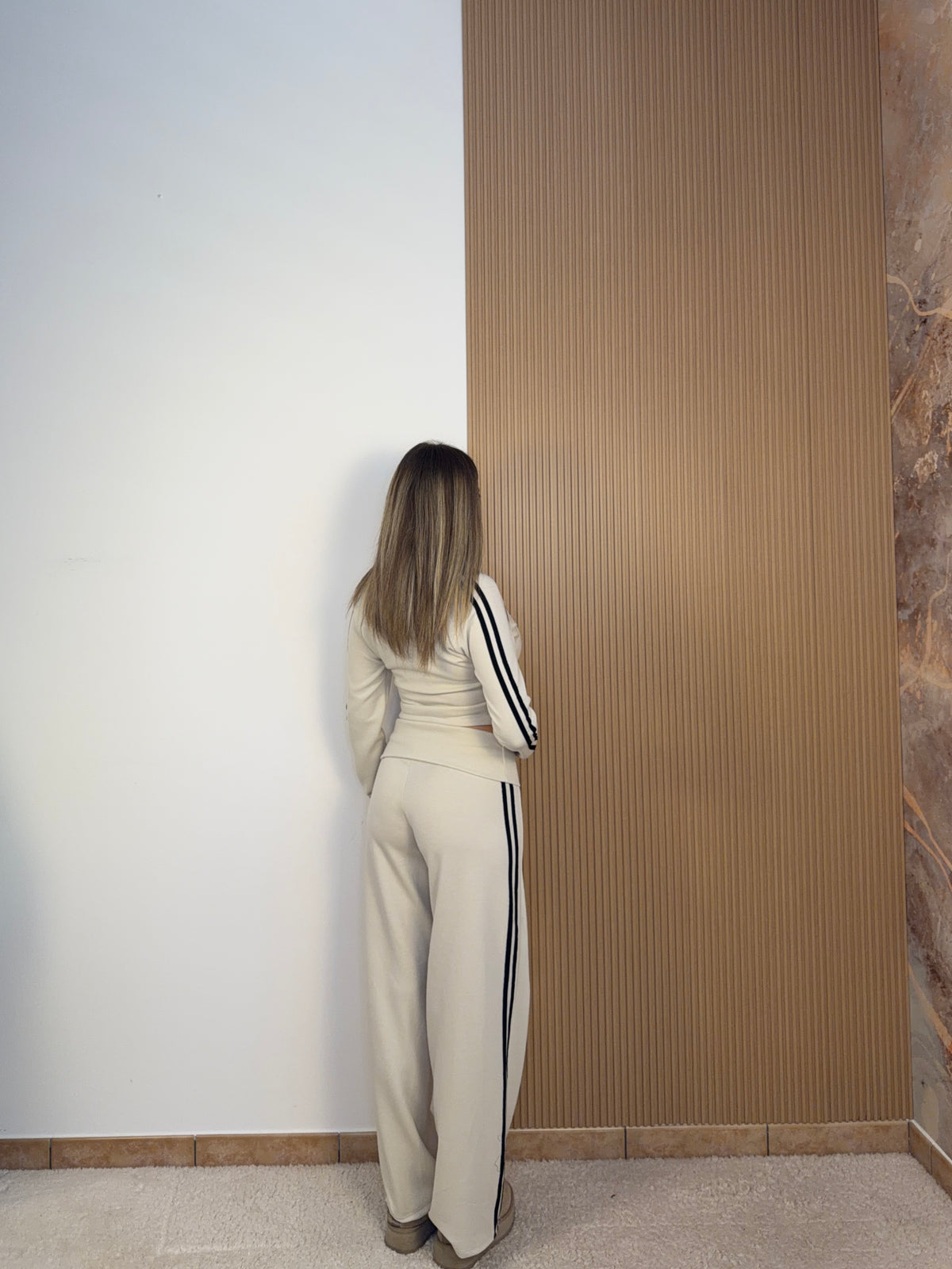 coordinato leonie panna