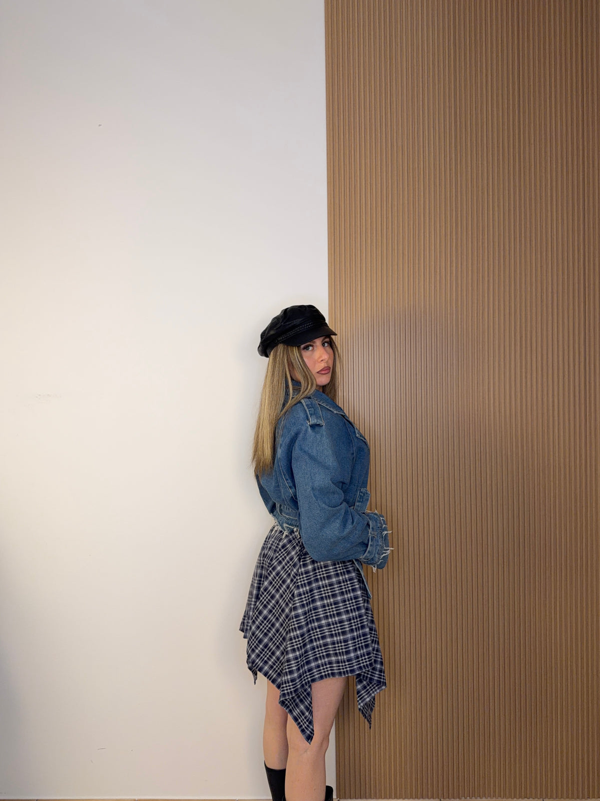 trench denim
