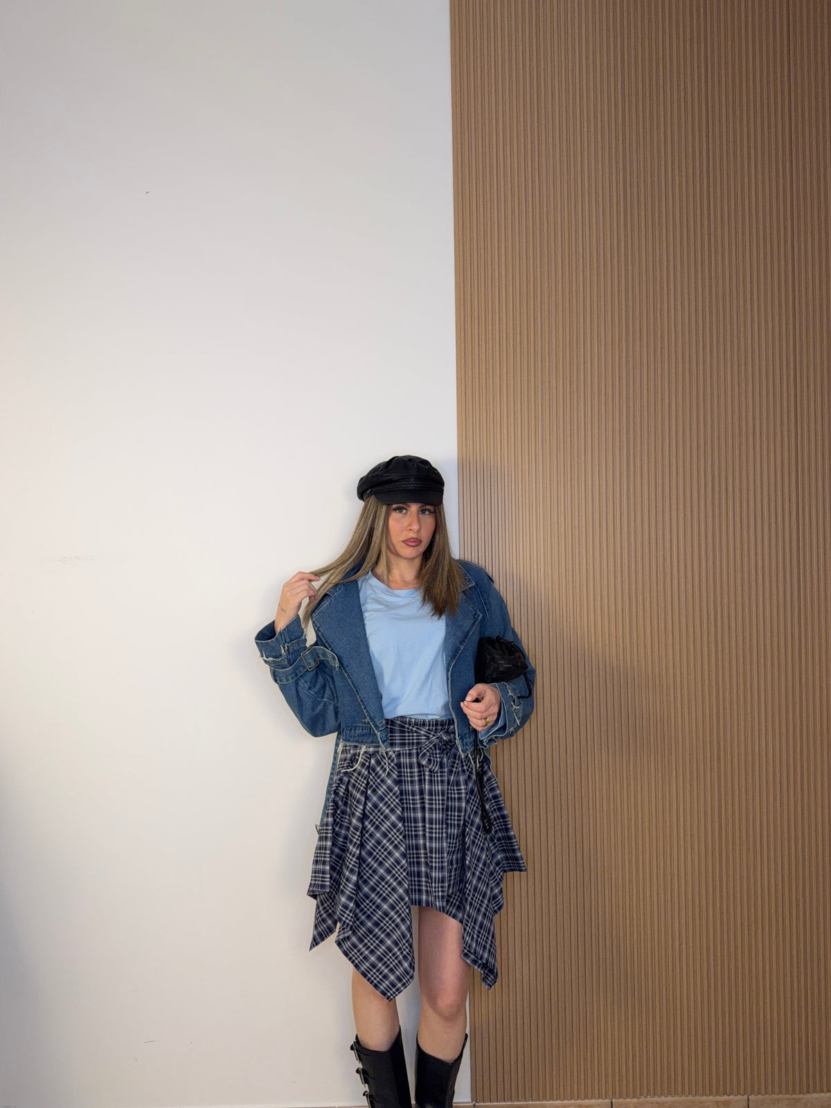 trench denim