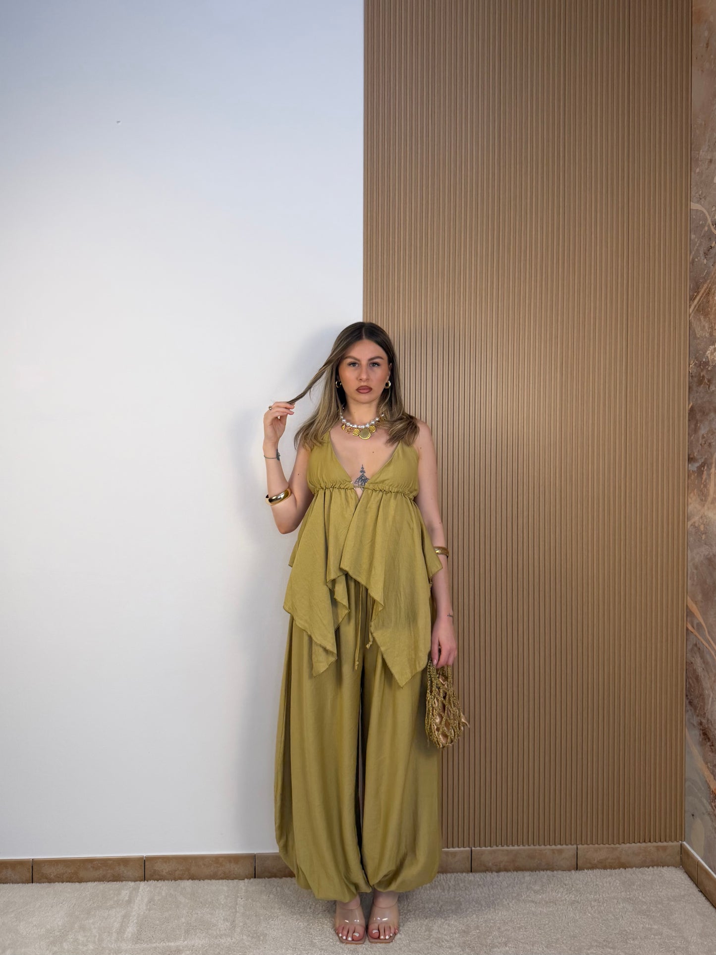 COORDINATO OLIVE