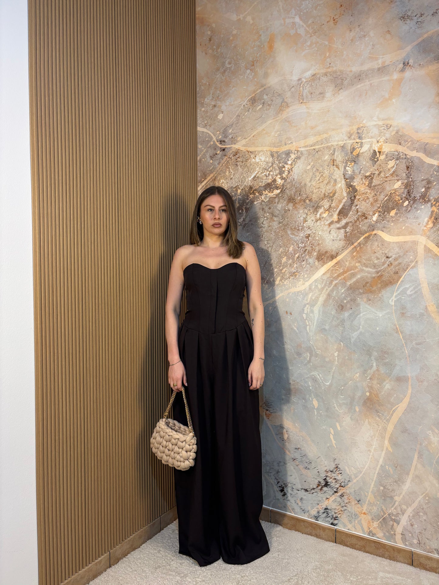 TUTA ELEGANCE MARRONE