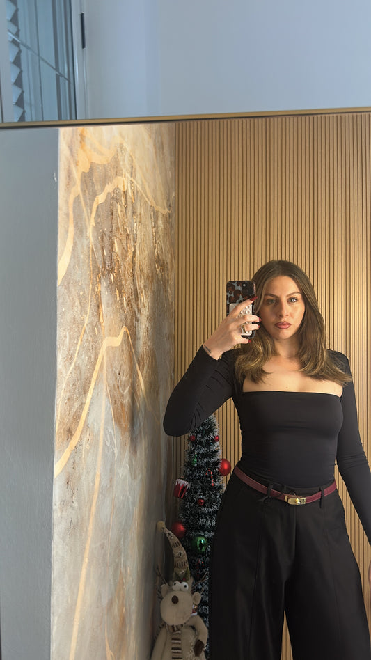 MAGLIA SCOLLO QUADRATO