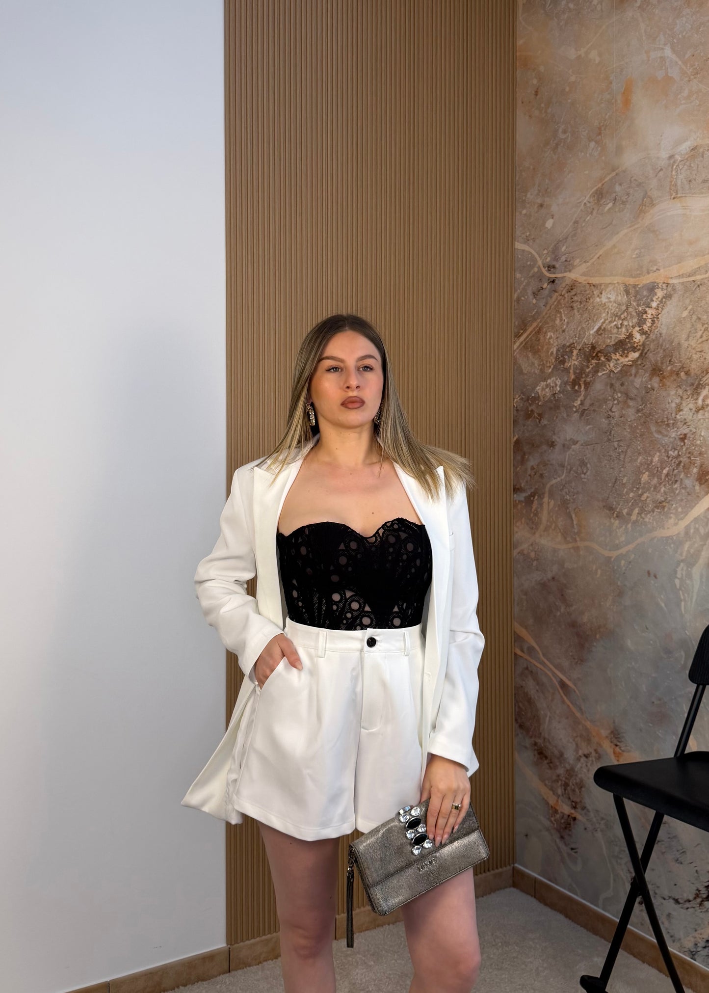 TALLIEUR GLAM BIANCO
