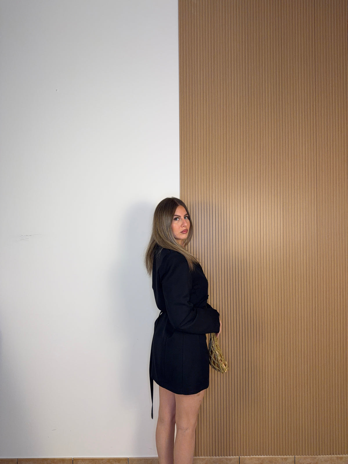 abito blazer nero